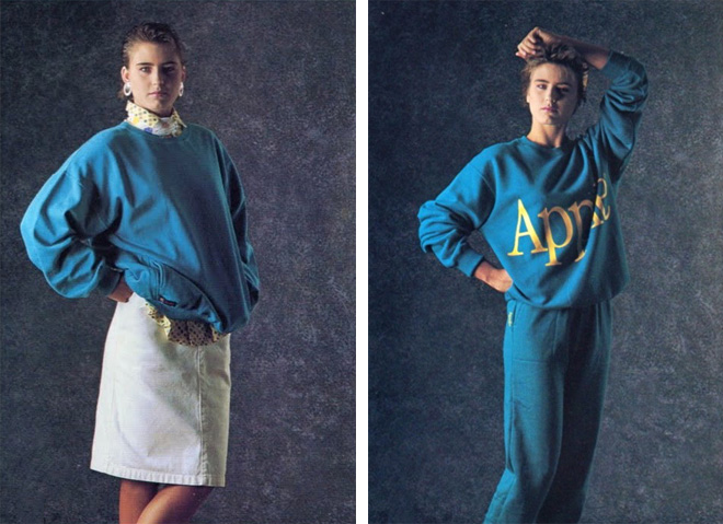 Не поверите, но в 1986 году Apple продавала одежду, выглядит стильно даже сегодня